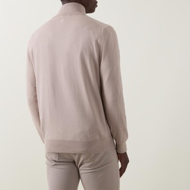 Half-Zip Knitted Sweater