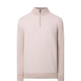 Half-Zip Knitted Sweater