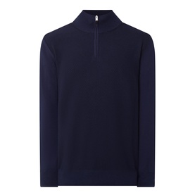 Half-Zip Knitted Sweater