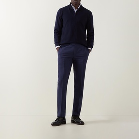 Half-Zip Knitted Sweater