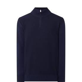 Half-Zip Knitted Sweater