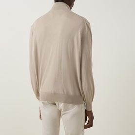 Half-Zip Knitted Sweater