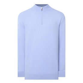 Half-Zip Knitted Sweater