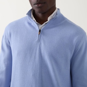 Half-Zip Knitted Sweater