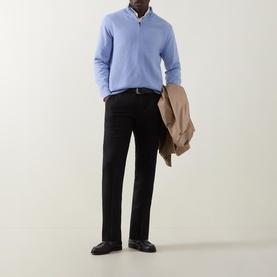 Half-Zip Knitted Sweater