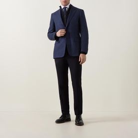D6 Single-Breasted Blazer