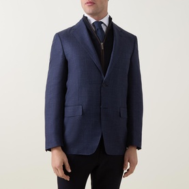 D6 Single-Breasted Blazer