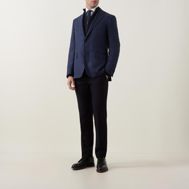D6 Single-Breasted Blazer