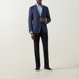 D7 Kai Tonal Check Blazer