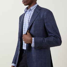 D7 Kai Tonal Check Blazer
