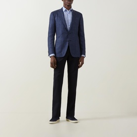 D7 Kai Tonal Check Blazer