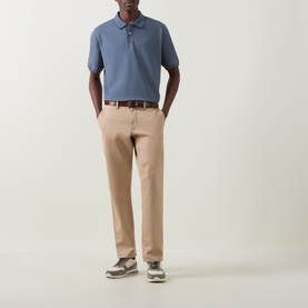 Textured Tonal Polo Shirt