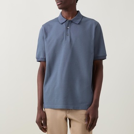 Textured Tonal Polo Shirt