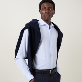 Check Single Cuff Formal Shirt