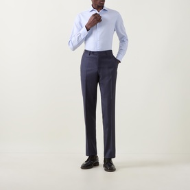 Geometric Textured Single Cuff Shirt