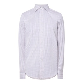 Tonal Check Single Cuff Shirt