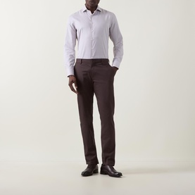 Tonal Check Single Cuff Shirt