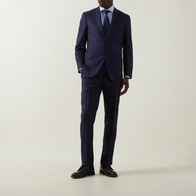 D6 Two-Piece Pindot Suit