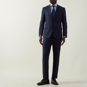 D6 Two-Piece Pindot Suit