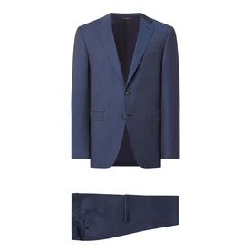 D8 Mini Check Two-Piece Suit