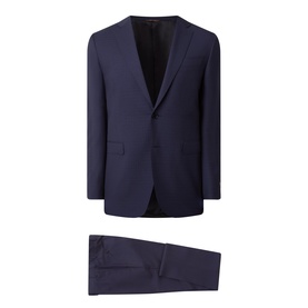 Textured Check Two-Piece Suit