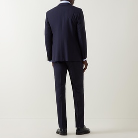 Textured Check Two-Piece Suit