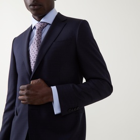 Textured Check Two-Piece Suit