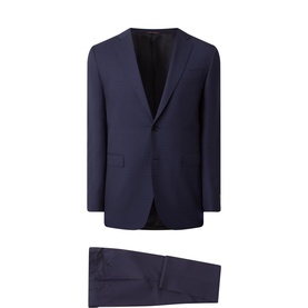 Textured Check Two-Piece Suit