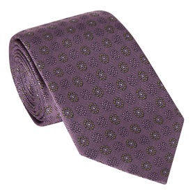 Geometric Silk Tie