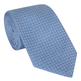 Geometric Structure Silk Tie