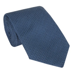 Geometric Structure Silk Tie
