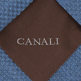 Geometric Structure Silk Tie