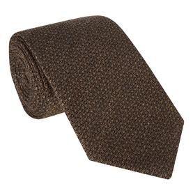 Geometric Structure Silk Tie