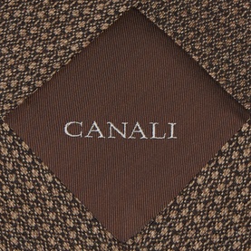 Geometric Structure Silk Tie