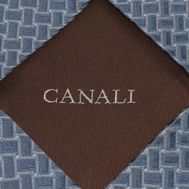 Geometric Weave Silk Tie