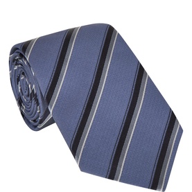Striped Silk Tie