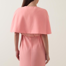 Brandy Sequin Flower Cape