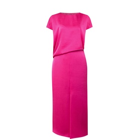 Ania Draped Asymmetric Dress