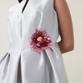 Victoria Sequin Flower Dress