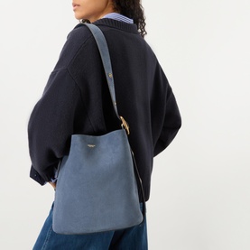 Bleecker 21 Suede Bucket Bag