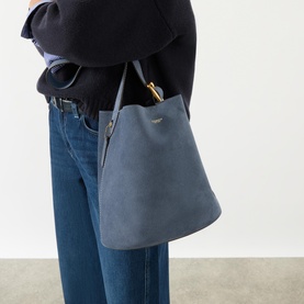 Bleecker 21 Suede Bucket Bag