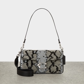 Tabby 26 Snake Beaded Shoulder Bag