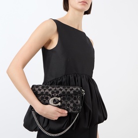 Tabby 26 Signature Beading Shoulder Bag