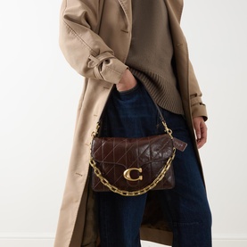 Chain Tabby Quilted Shoulder Bag