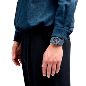 Neptune Blue Polychrono Watch 40.5mm