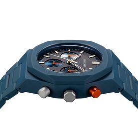Neptune Blue Polychrono Watch 40.5mm