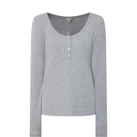 Dream Rib Henley Pyjama Top