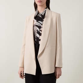 Shawl Open Front Blazer