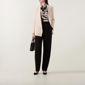 Shawl Open Front Blazer
