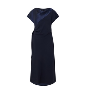 Draped Knot Dress